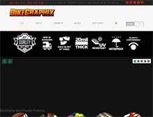 Tablet Screenshot of bikegraphix.com